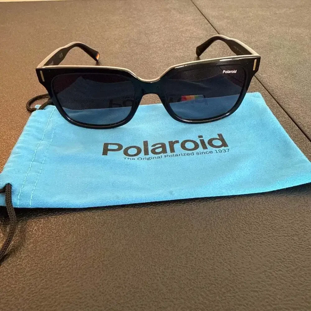 Polaroid PLD 6191/S Black Polarized Square Sunglasses
